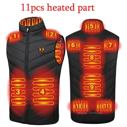 Beheizte Winterjacke für Männer/Frauen