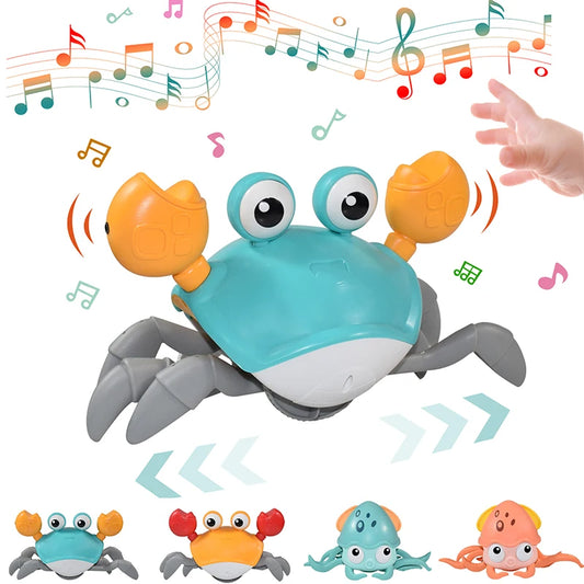 Krabbelspielzeug Musik Krabbe Oktopus Baby