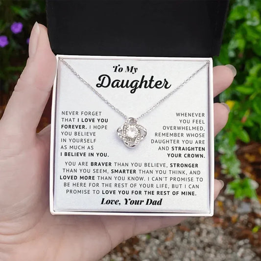 Vater-Tochter-Geschenk liebevoller Schmuck