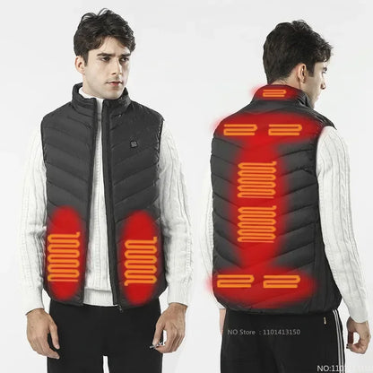 Beheizte Winterjacke für Männer/Frauen