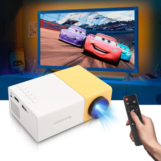 Mini-Heimkino Beamer, tragbar, 4K.